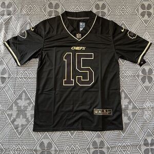 NFL Nike Patrick Mahomes Kansas City Chiefs Black #15 Jersey